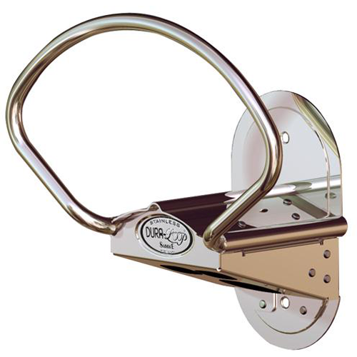 Dura loop saddle stainless steel hook